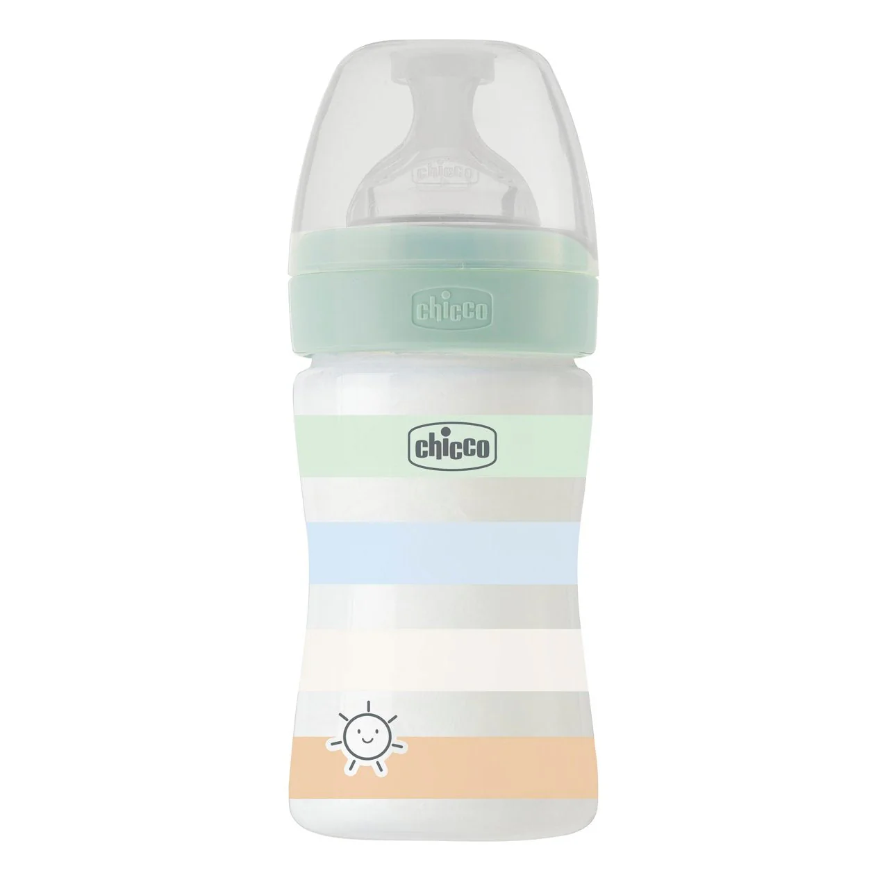CHICCO - WELL BEING Πλαστικό Μπιμπερό ΘΣ 0m+ (Boy) - 150ml